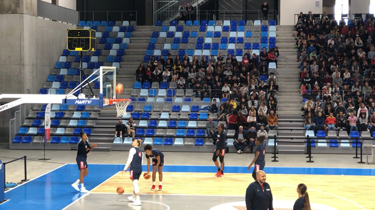 Équipe de France basket entraînement