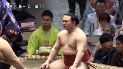Toyonoshima vs Enho - Natsu 2019, Makuuchi - Day 9 (NHK)