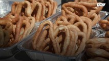 On your marks, get set, PRETZEL! Competitors scoff salty snacks at Rhode Island contest