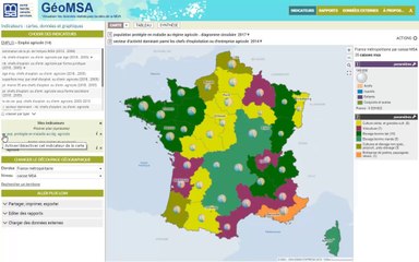Découvrir GéoMSA, le site de cartographie pour visualiser les données MSA