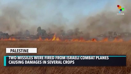 Israel Warplanes Bombed Gaza Strip