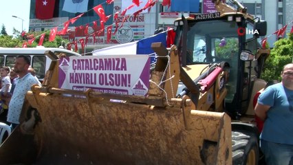 İETT VE İSKİ’den Çatalca Belediyesi'ne araç yardımı