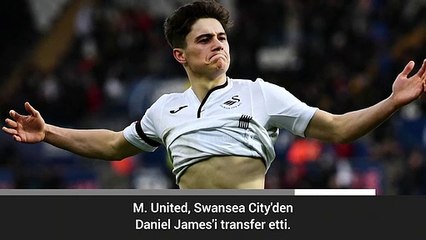M.United, Daniel James'i kadrosuna kattı