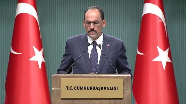 Kalın: Suriye sınırında kurulmak istenen PKK devleti artık ihtimal dışı hale gelmiştir