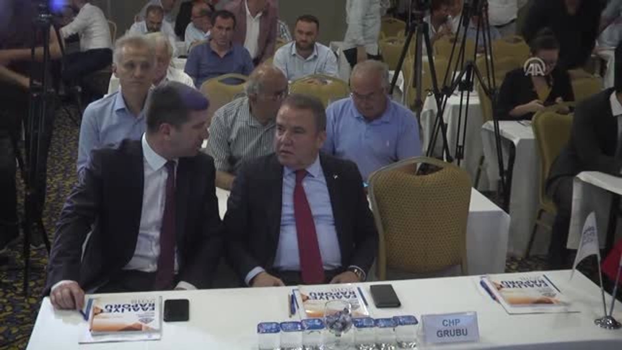 Akdeniz Belediyeler Birliği Başkanlığına Tütüncü seçildi