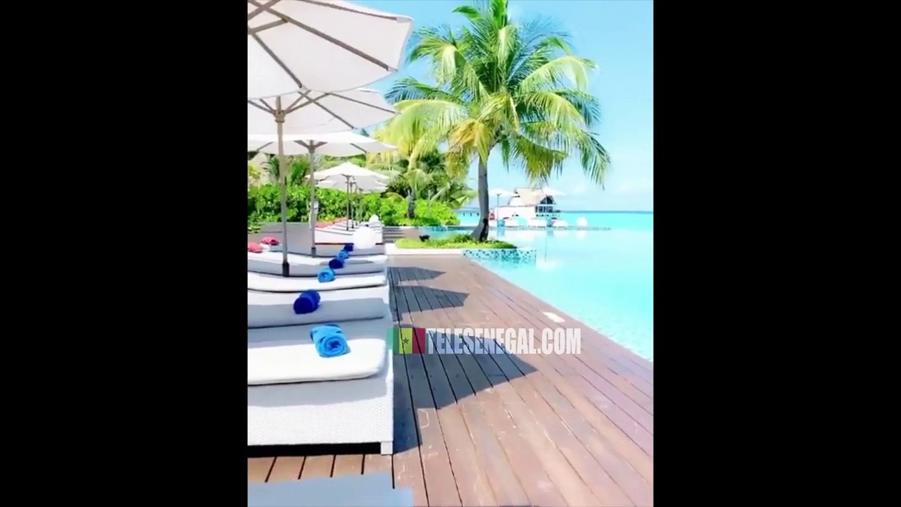 Eudoxie Yao, en bikini, profite de ses vacances aux Maldives