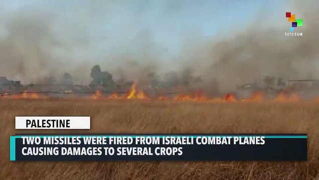 Israel Warplanes Bombed Gaza Strip