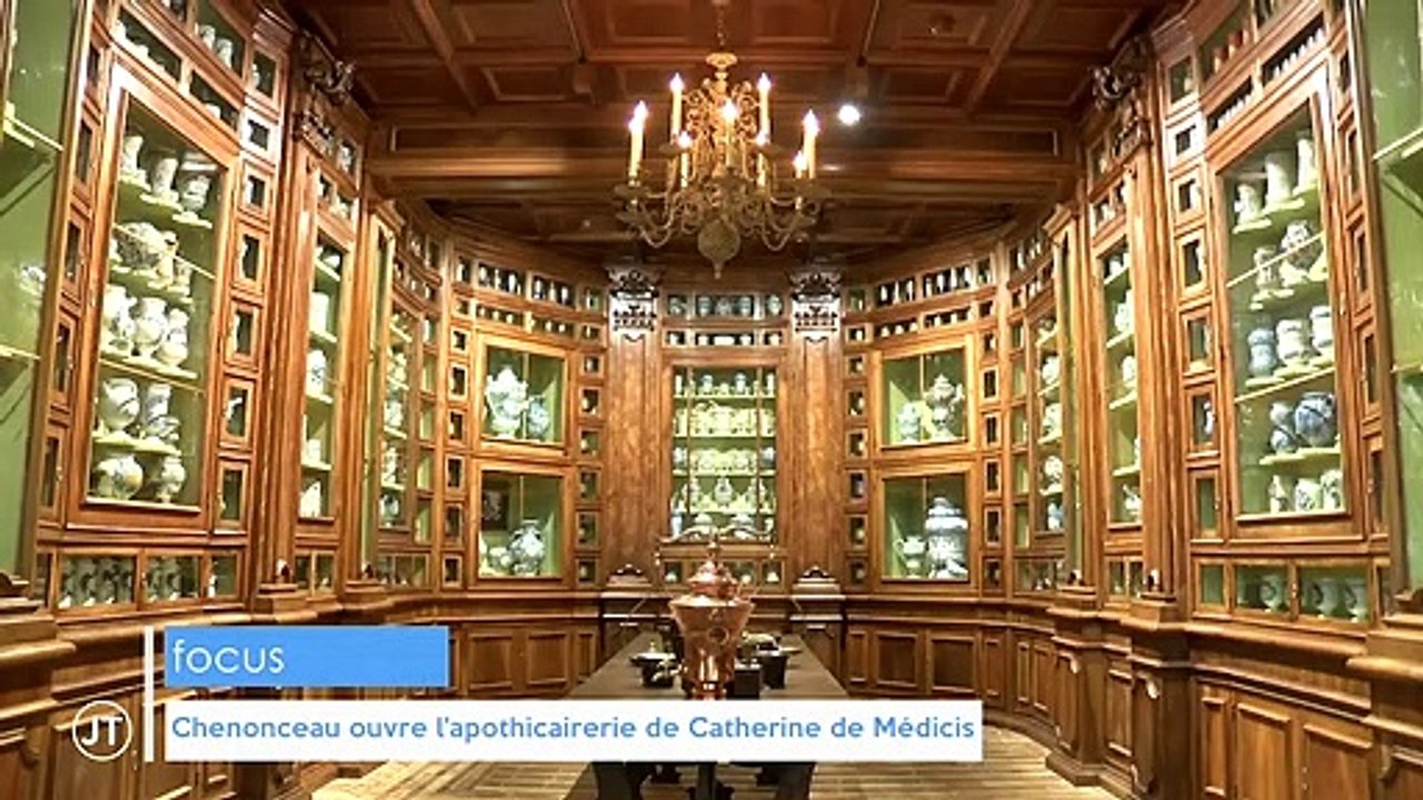 Chenonceau ouvre l'apothicairerie de Catherine de Médicis