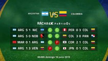 Previa partido entre Argentina y Colombia Jornada 1 Copa América