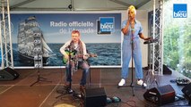 Aïassata et Frédéro sur les Terrasses Live de France Bleu Normandie