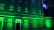 Downing Street lit green for Grenfell two year anniversary