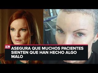 Marcia Cross busca desmitificar la vergüenza por tener cáncer anal