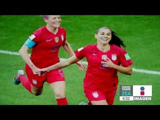 Estados Unidos logra mayor goleada contra Tailandia | Noticias con Yuriria Sierra