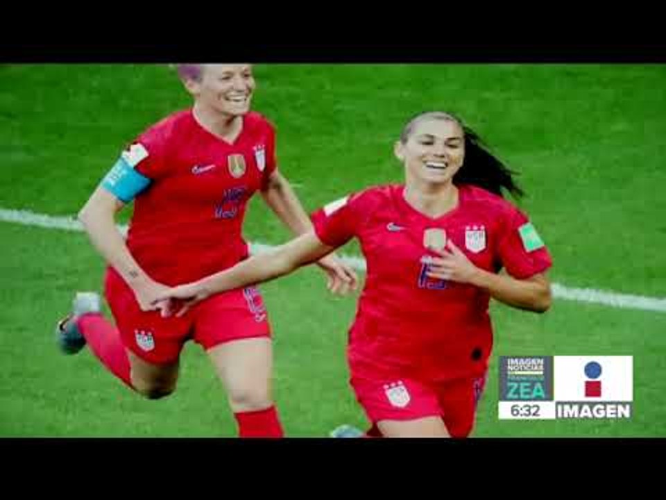 Estados Unidos logra mayor goleada contra Tailandia | Noticias con Yuriria Sierra