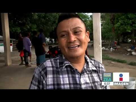 Migrantes siguen cruzando a México por el río Suchiate | Noticias con Francisco Zea