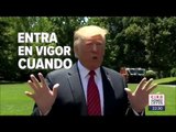 Donald Trump muestra papel de acuerdo con México | Noticias con Ciro Gómez Leyva