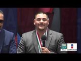 AMLO recibe a Andy Ruiz en Palacio Nacional | Noticias con Francisco Zea