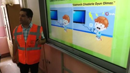 Aliağa'da iş güvenliği hamlesi: Anaokulundan liseye kadar öğrencilere eğitim