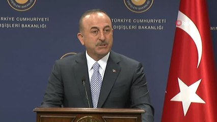 Bakan Çavuşoğlu: (ABD'nin S-400 mektubu) "Bu mektubun üslubunu kabul etmiyoruz.