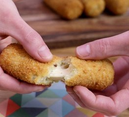Croquettes de pommes de terre au bacon