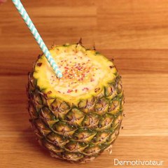 Smoothie ananas-coco