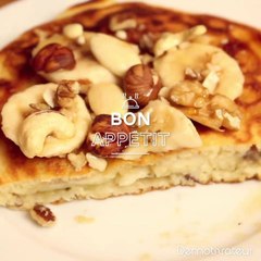 Pancakes aux bananes