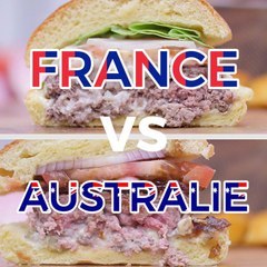Burger français VS Aussie Burger