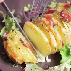 Hasselback Potatoes
