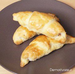 Croissants fourrés au Kinder