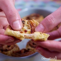 Bouchées à l'emmental et au jambon