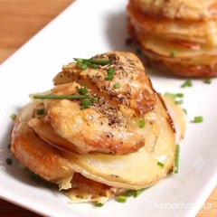 Potatoes slices