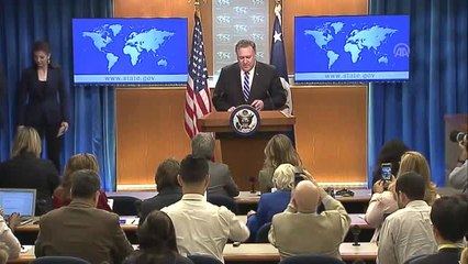 Pompeo, Umman Körfezi'ndeki tanker saldırısından İran'ı sorumlu tuttu