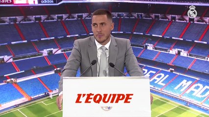 Hazard «C'était mon rêve» - Foot - ESP - Real Madrid