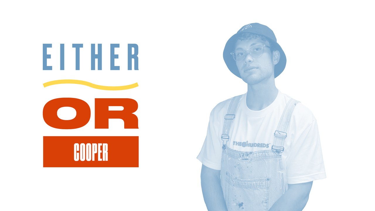 Either, Or: 2019 Summer Partnered Artist Cooper