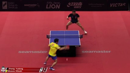 Zhang Yudong vs Mizuki Oikawa | 2019 ITTF Japan Open Highlights (Pre)