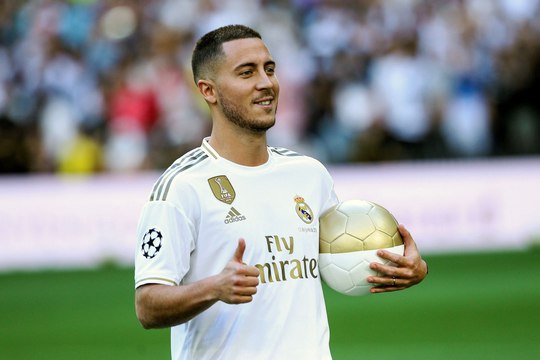 Presentación de Hazard como nuevo jugador del Real Madrid: He cumplido mi sueño desde pequeño