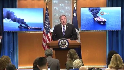 - ABD Dışişleri Bakanı Pompeo: “Umman Denizi’ndeki saldırıların arkasında Tahran var”