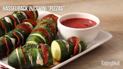 How to Make Hasselback Zucchini “Pizzas”