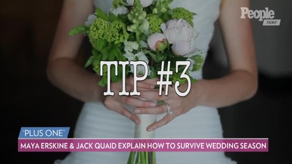 'Plus One' Stars Maya Erskine & Jack Quaid's Ultimate Wedding Survival Guide: 'Don't Lift Grandma'