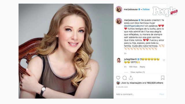 Famosos reaccionan con profunda tristeza al fallecimiento de Edith González