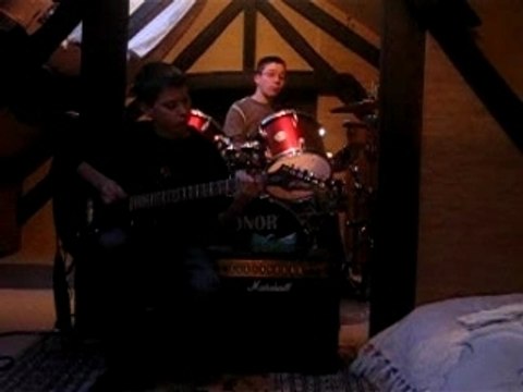 Highway to hell duo batterie + guitare