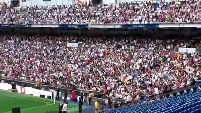 Queremos a Mbappé : el madridismo durante la presentación de Hazard