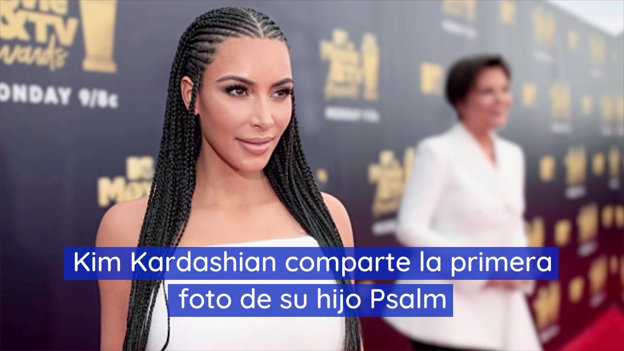 Kim Kardashian comparte la primera foto de su hijo Psalm
