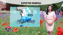 Rain on Jeju and southern areas, passing showers in east 061419