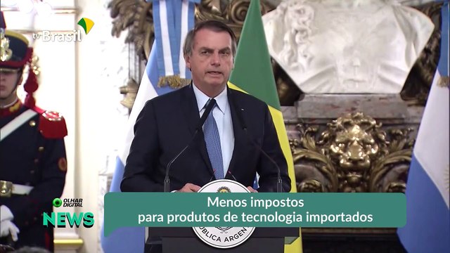 Menos impostos para produtos de tecnologia importados