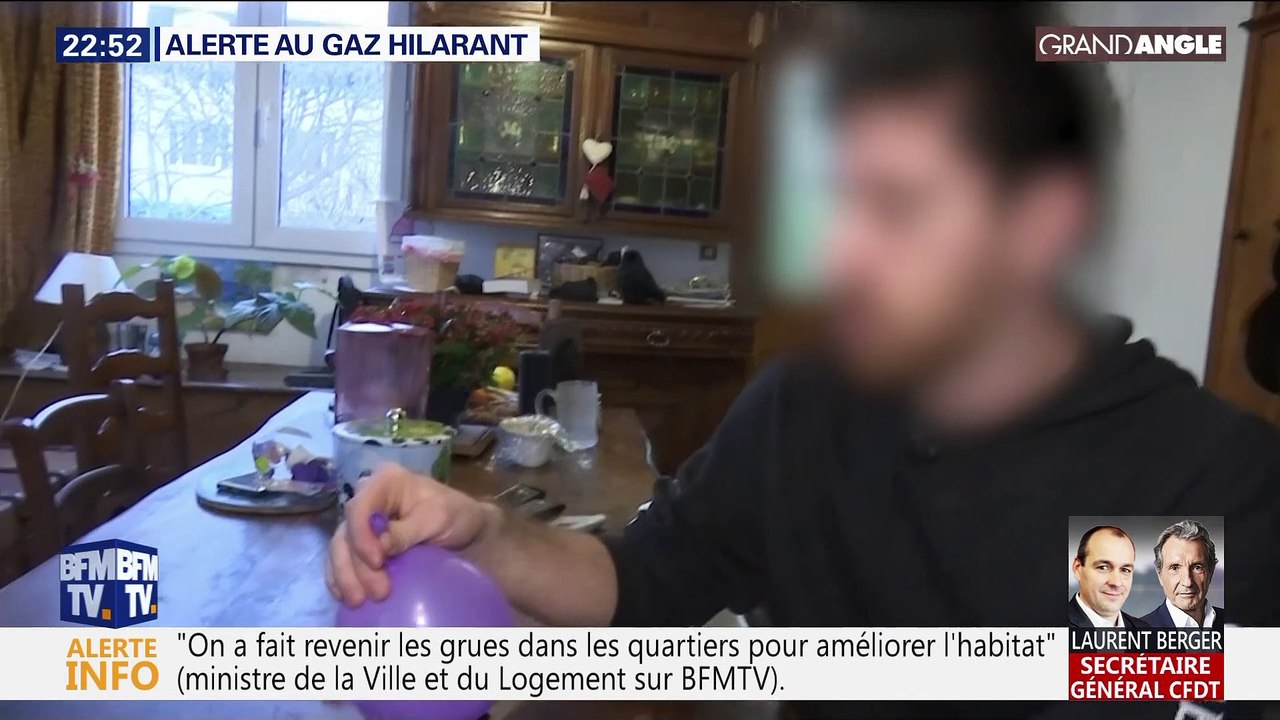Alerte au gaz hilarant