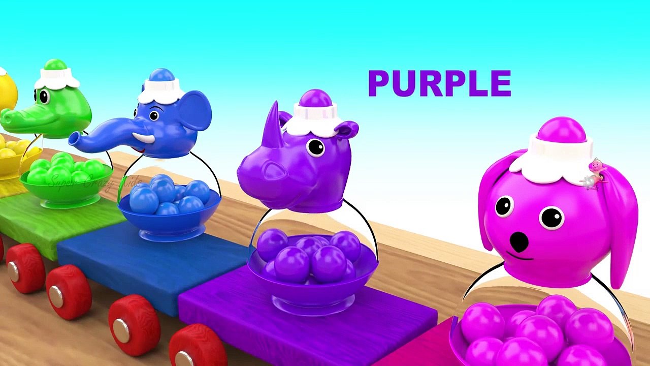 Learning Colors & Shapes for Children with Wooden Rhino Animal Shapes Toy Set for Kids Baby Edu