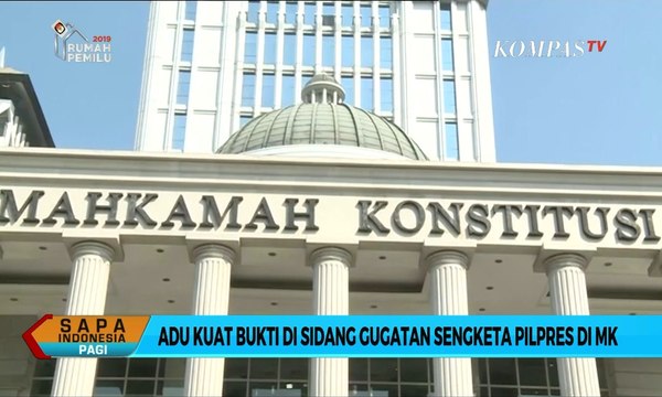 Adu Kuat Bukti Di Sidang Gugatan Sengketa Pilpres di MK