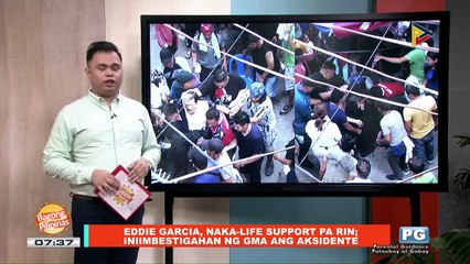 FIFIRAZZI | Eddie Garcia, naka-life support parin; iniimbestigahan ng GMA ang aksidente