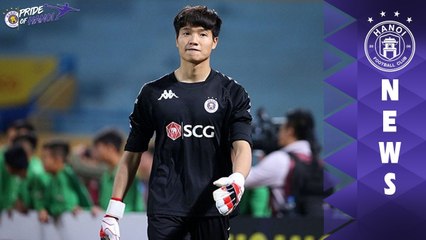 “Ông bố đảm” Minh Long - Thái Quý cực đáng yêu trong giờ nghỉ | HANOI FC